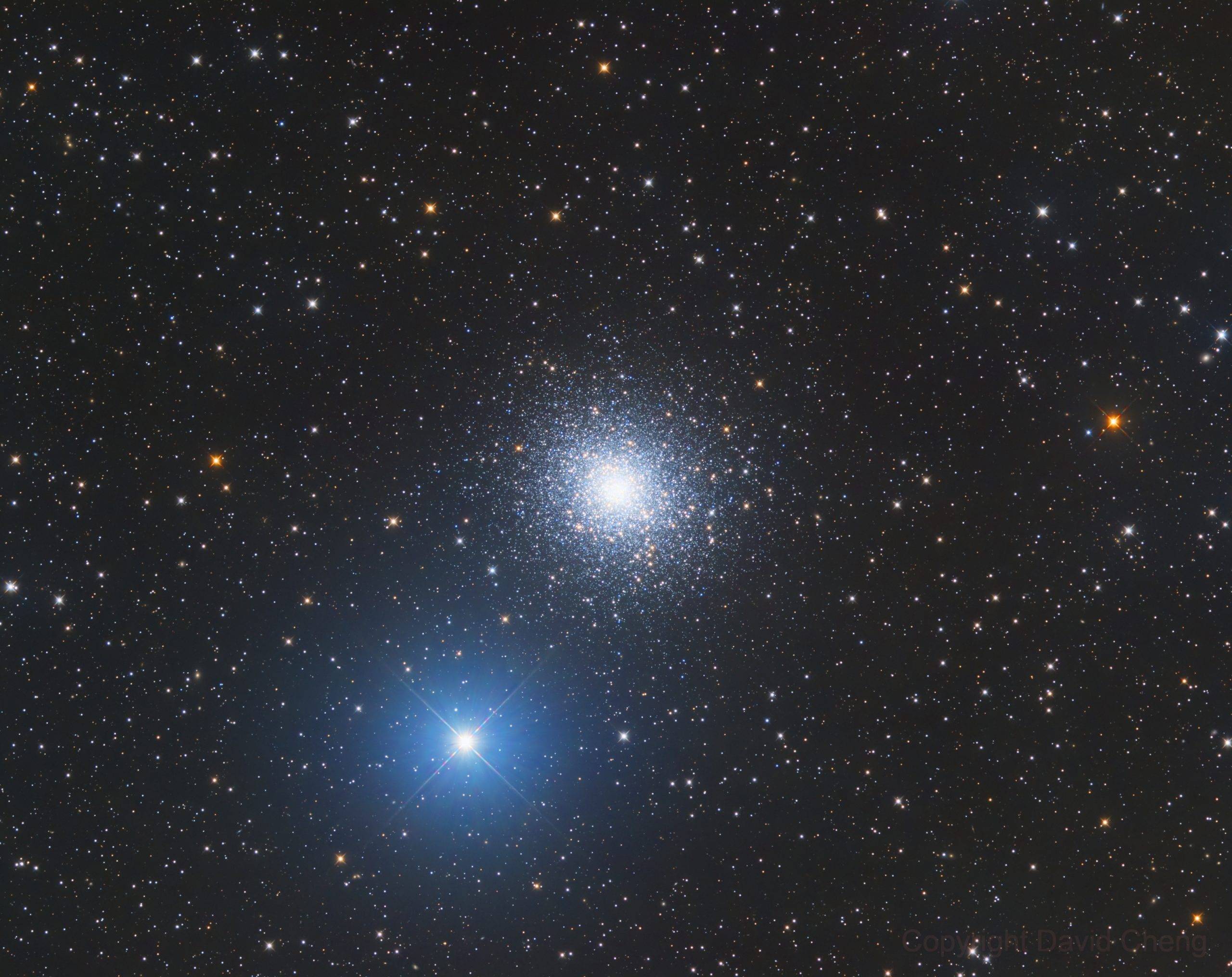 位于巨蛇座的球状星团 M5 - 向星